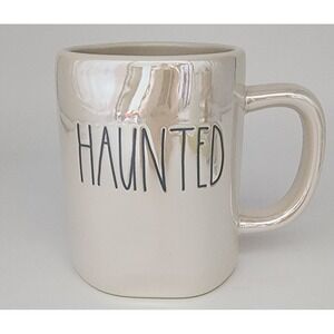 Rae Dunn HAUNTED Mummy‎ Halloween Mug Artisan Collection by Magenta New